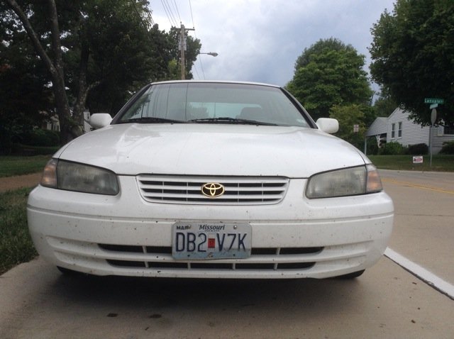 Why is this car grinning?