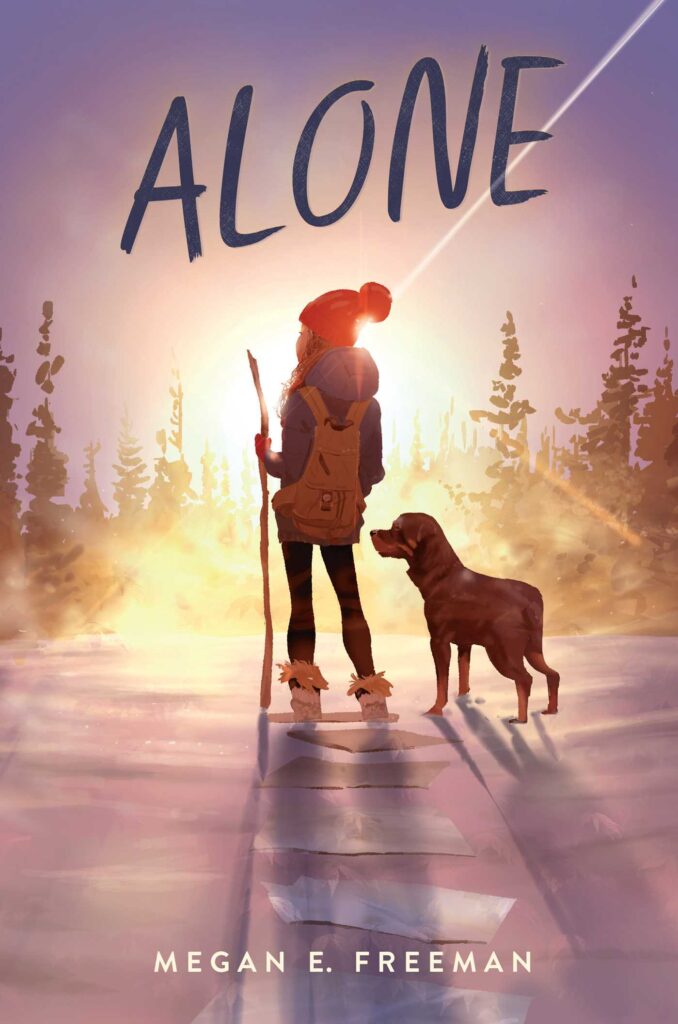 Alone by Megan E Freeman book cover